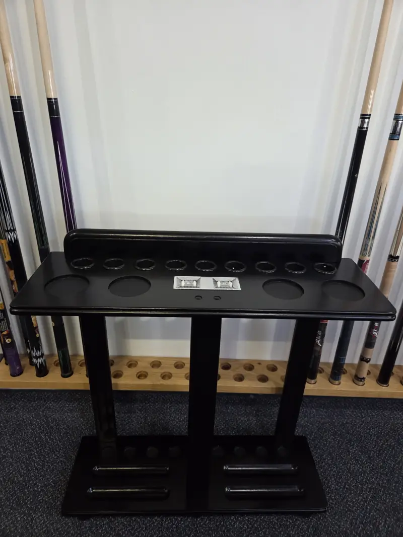 Cue rack with counter